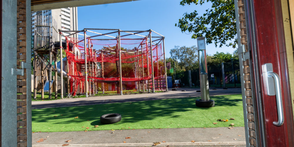 Three Corners climbing frame