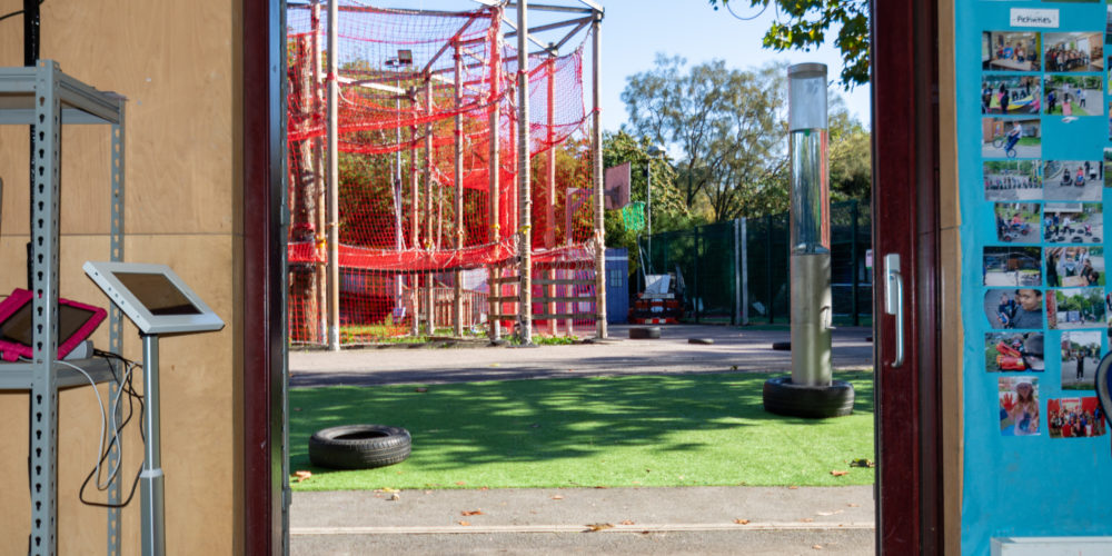 Three Corners climbing frame